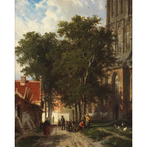 Achter de Grote Kerk, Den Briel